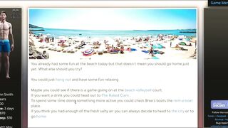 Hornstowns hard times as a sexy lifeguard gets fucked raw on the beach
