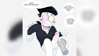 Spamton's Big Shot Gets Fucked Raw in Gay Hentai Delirium