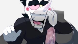 Spamton's Big Shot Gets Fucked Raw in Gay Hentai Delirium