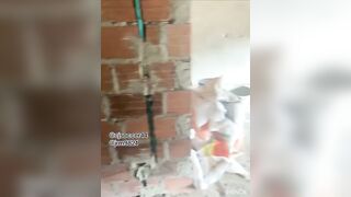 Worker Gets Fucked Raw Under Construction House in Medellín