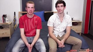 Broke straight boy gets destroyed by big dick raw hardcore bareback