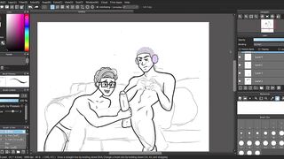 Twink gets destroyed by BBC while gaming hentai fucked raw