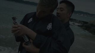 Mike Ayden in Japanese uncensored gay animation gets destroyed