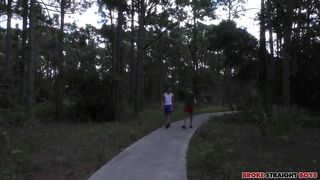 Tight Twinks Get Pounded Outdoors Raw Bareback