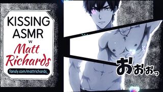 Vampire’s wet kiss leaves male moaning in gay asmr ecstasy