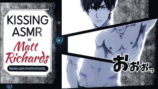 Vampire’s wet kiss leaves male moaning in gay asmr ecstasy