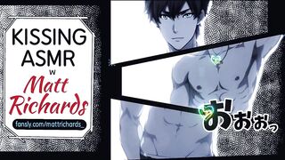 Vampire’s wet kiss leaves male moaning in gay asmr ecstasy