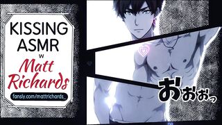 Vampire’s wet kiss leaves male moaning in gay asmr ecstasy