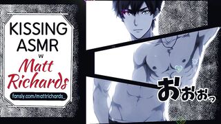 Vampire’s wet kiss leaves male moaning in gay asmr ecstasy