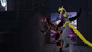 VRChat Furry Synth gets destroyed under the bridge