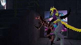 VRChat Furry Synth gets destroyed under the bridge