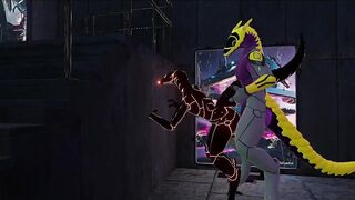 VRChat Furry Synth gets destroyed under the bridge