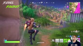 Cumshot every time I get eliminated in Fortnite gay battle royale gameplay
