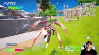 Cumshot every time I get eliminated in Fortnite gay battle royale gameplay