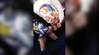Catboy kit gets wrecked by hulking cock and blows apart