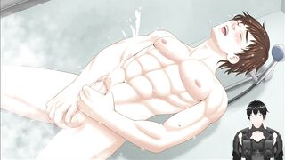 Gay hardcore gamer gets destroyed by 2D muscle hunk