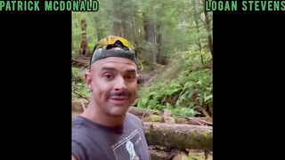 Uncut Blonde Fucks Thick Trick In The Woods Raw