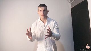 Friend Unwinds tight muscles until my cock takes over the fun