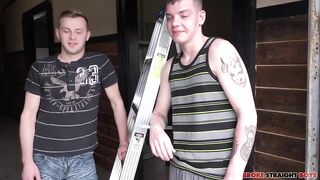 Broke straight jocks face fucked deep throated by hungry amateurs