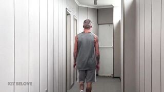 Neighbor ruined my jerk session with his hot big dick raw fuck
