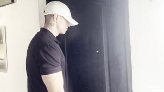 Casino muscle jerk off naked uncut cock pay flexing