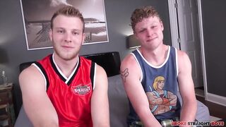Benjamin & Levi SMASH Str8 Boyfriends until they Gush Cum