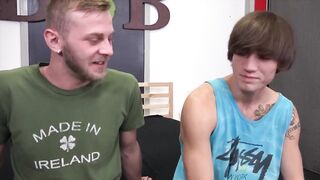 Shy Chandler & Zander Barebacked by Big Dicks