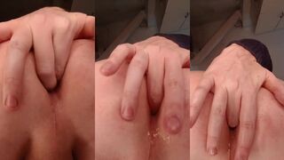 Super tight virgin anal destroyed by brutal gay fisting