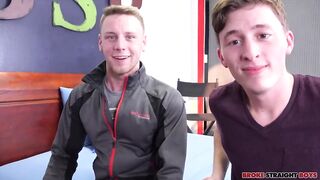 Brandon Evans destroys Danny Cannon’s tight hole raw hardcore broke college blowjob