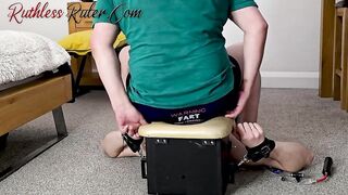 Face farting Indian maledom white slave gets ass licked raw and humiliated