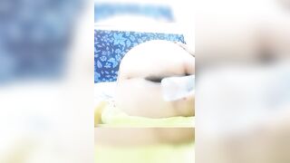 Shoving a huge water bottle in his tight ass raw arab gay stretching