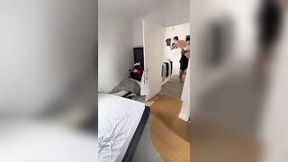 Lil D gets that first brutal spanking on his juicy ass