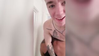 Lil D gets that first brutal spanking on his juicy ass