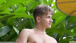 Simeon Krayev destroyed by his own big uncensored cum