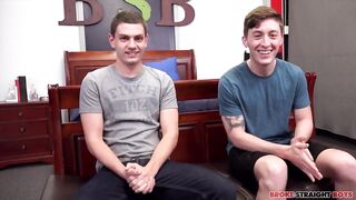 Tyler Griffin Destroys Straight Guy Danny Cannon Bareback Rough Fucking