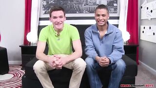 Bi curious jocks suck each other off college blowjobs big dicks