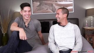 Jared Marzdon rawly ruins Isaac Lin’s tight straight guy hole