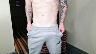 Worship me till I cum straight lad gay dominant man big cumshot