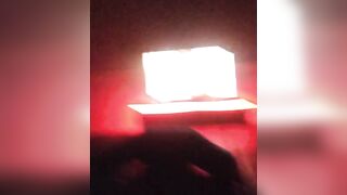 Hard throbbing cock stroked raw in adult men's club caught jerking off