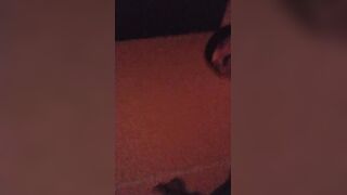 Hard throbbing cock stroked raw in adult men's club caught jerking off