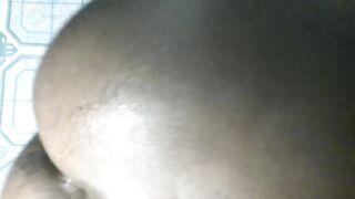 Bisexual boy fucked raw with a banana and big black cock creampie