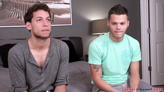 Tim Hanes Destroys Gage Owens bareback broke straight college jock