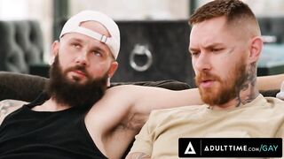 Zak Bishop Johnny Hill big dick anal tempt straight buddies cumshot