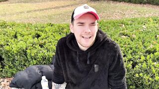 Stranger Denies Blowjob But I Suck Him Anyway Till His Big Dick Cums