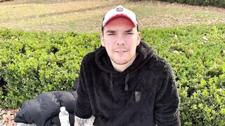 Stranger Denies Blowjob But I Suck Him Anyway Till His Big Dick Cums