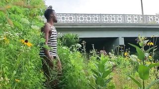 Caught jerkin in public BBC on full display for all to see