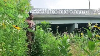 Caught jerkin in public BBC on full display for all to see
