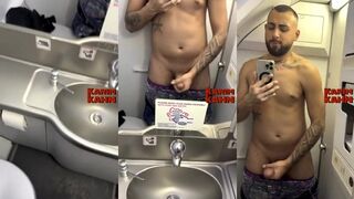 Big load ruined the plane thick german gay banger