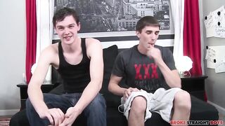 Dimitri destroyed his straight guy friend with that giant cock