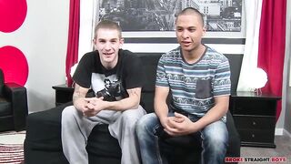 Broke straight jock gets destroyed with big dick deepthroat gay anal